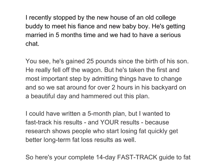 14 Day Fast Fat Loss Guide 1 PDF