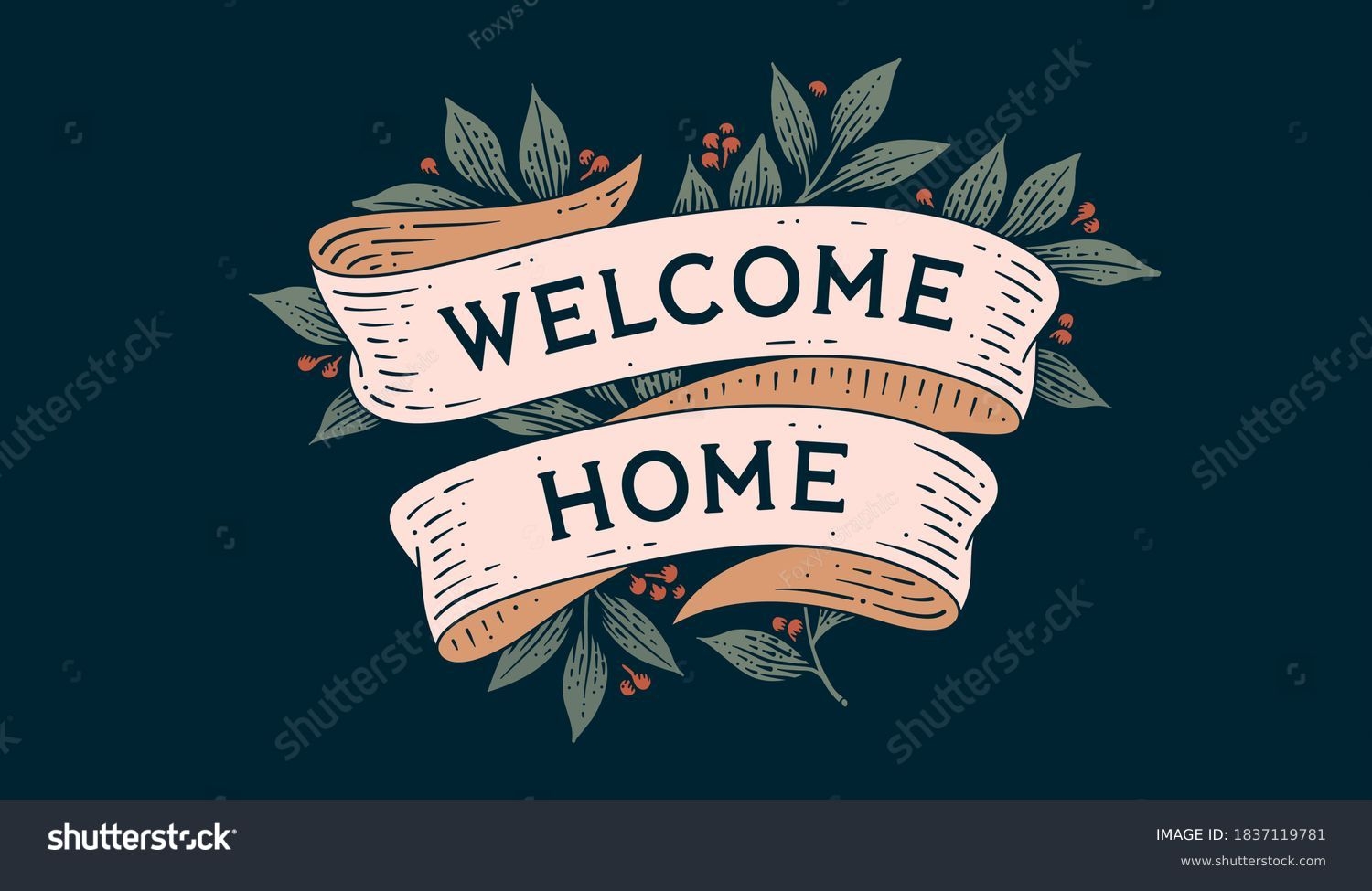 Printable Cute Welcome Home Sign