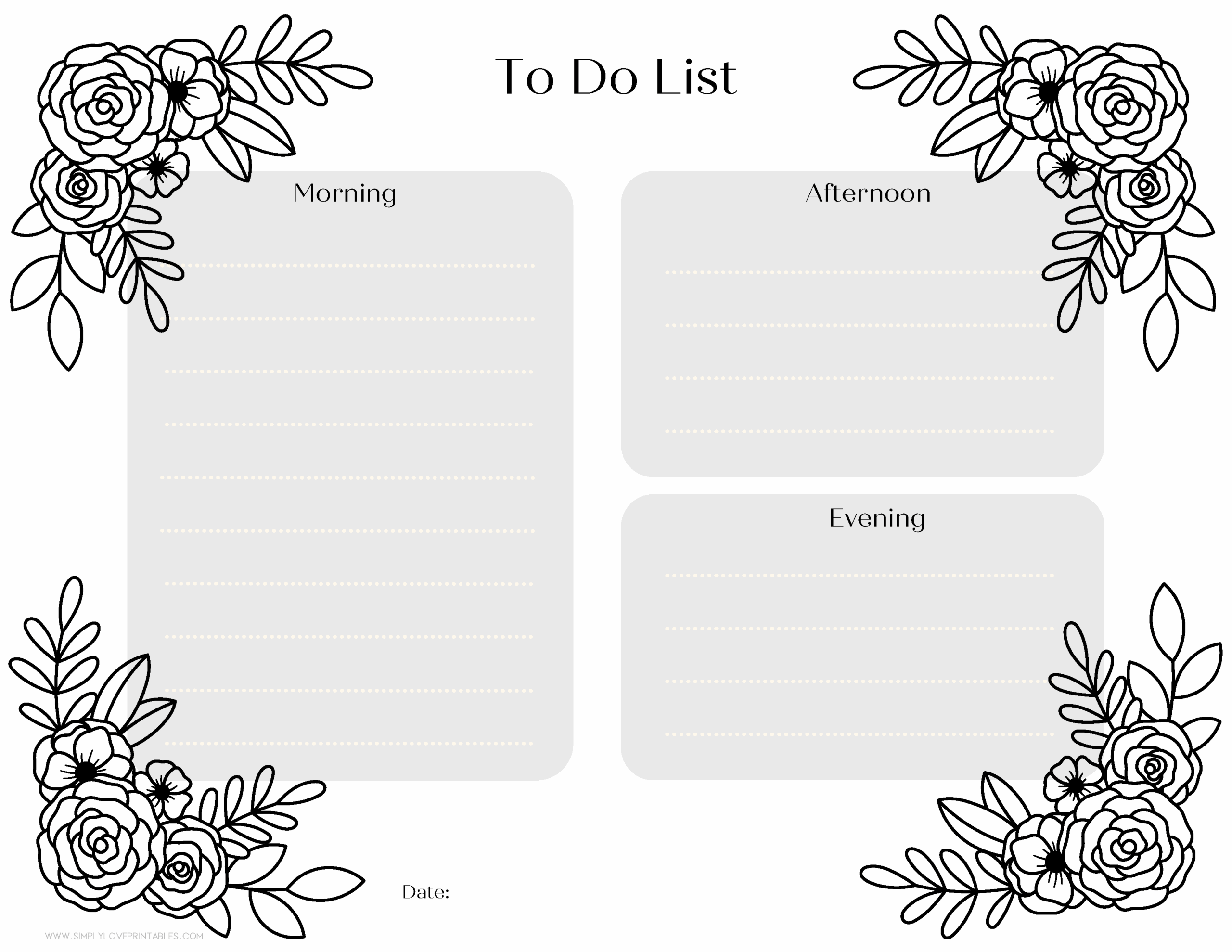 30 Free To Do List Printables Simply Love Printables