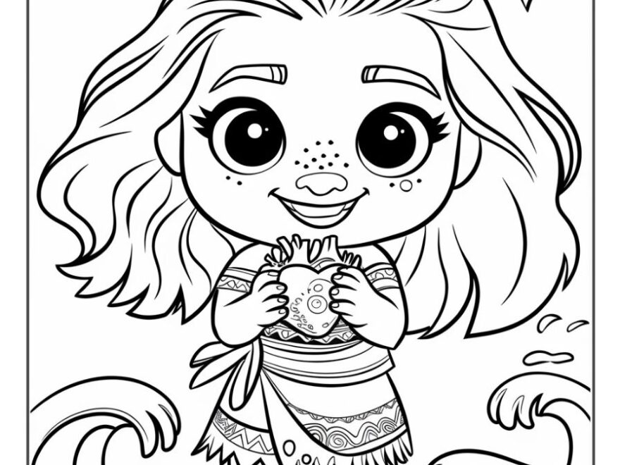 47 Moana Coloring Pages Free PDFs Smooth Draw