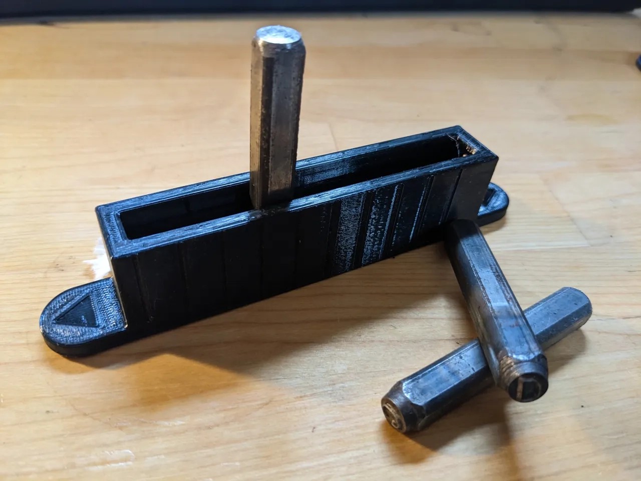 5 16 Letter Metal Stamping Guide Block By Fantastic Plastic Person Download Free STL Model Printables 5 16 Letter Metal Stamping Guide Block By Fantastic Plastic Person Download Free STL Model Printables