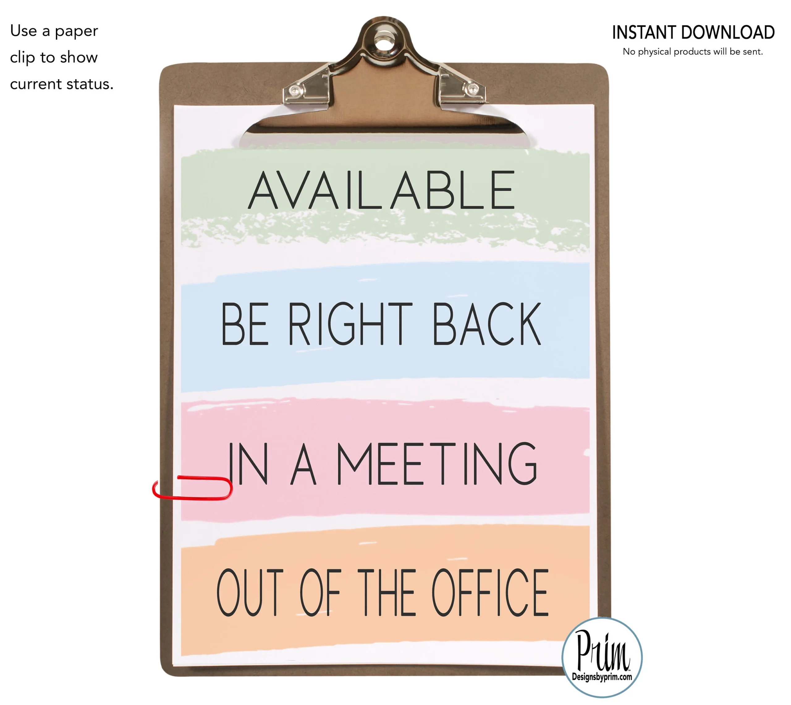 Printable Sign For Office Door