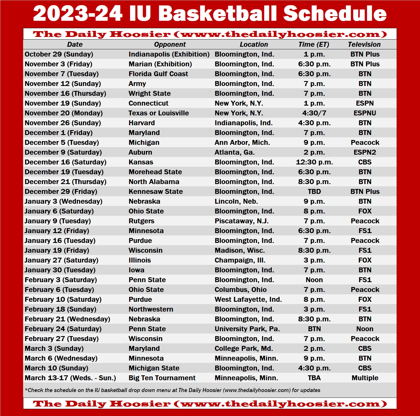 Wisconsin Badgers Mens Basketball Printable Schedule Wisconsin Badgers Mens Basketball Printable Schedule