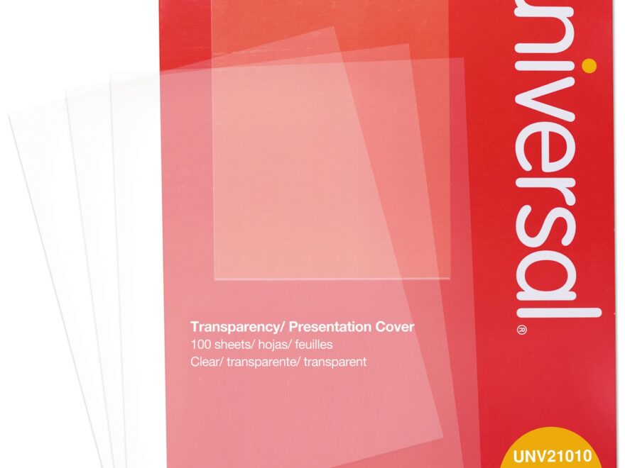 Black And White Laser Printer Transparent Sheets 8 5 X 11 100 Pack Supply Solutions