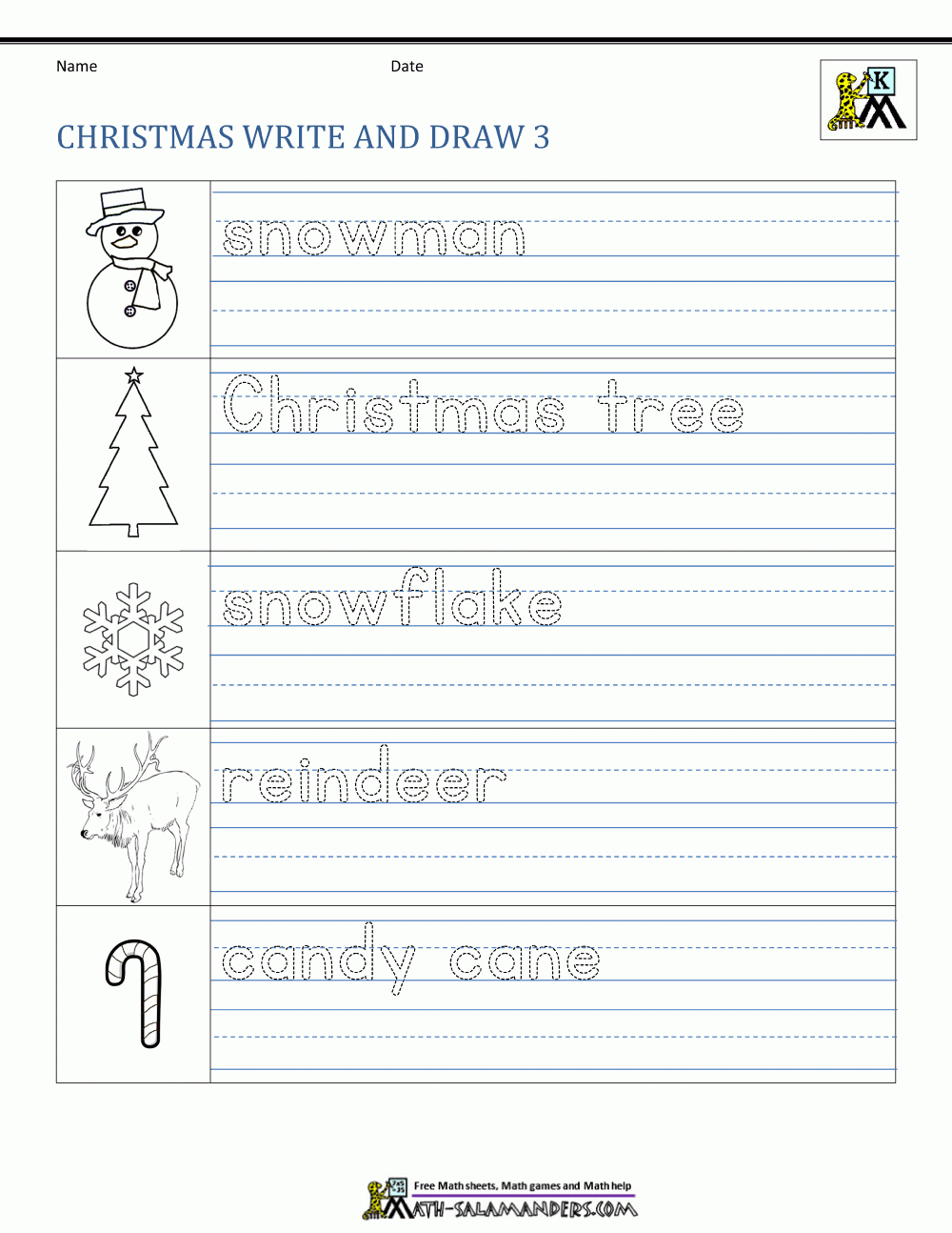 Printable Christmas Sheets For Kindergarten Printable Christmas Sheets For Kindergarten