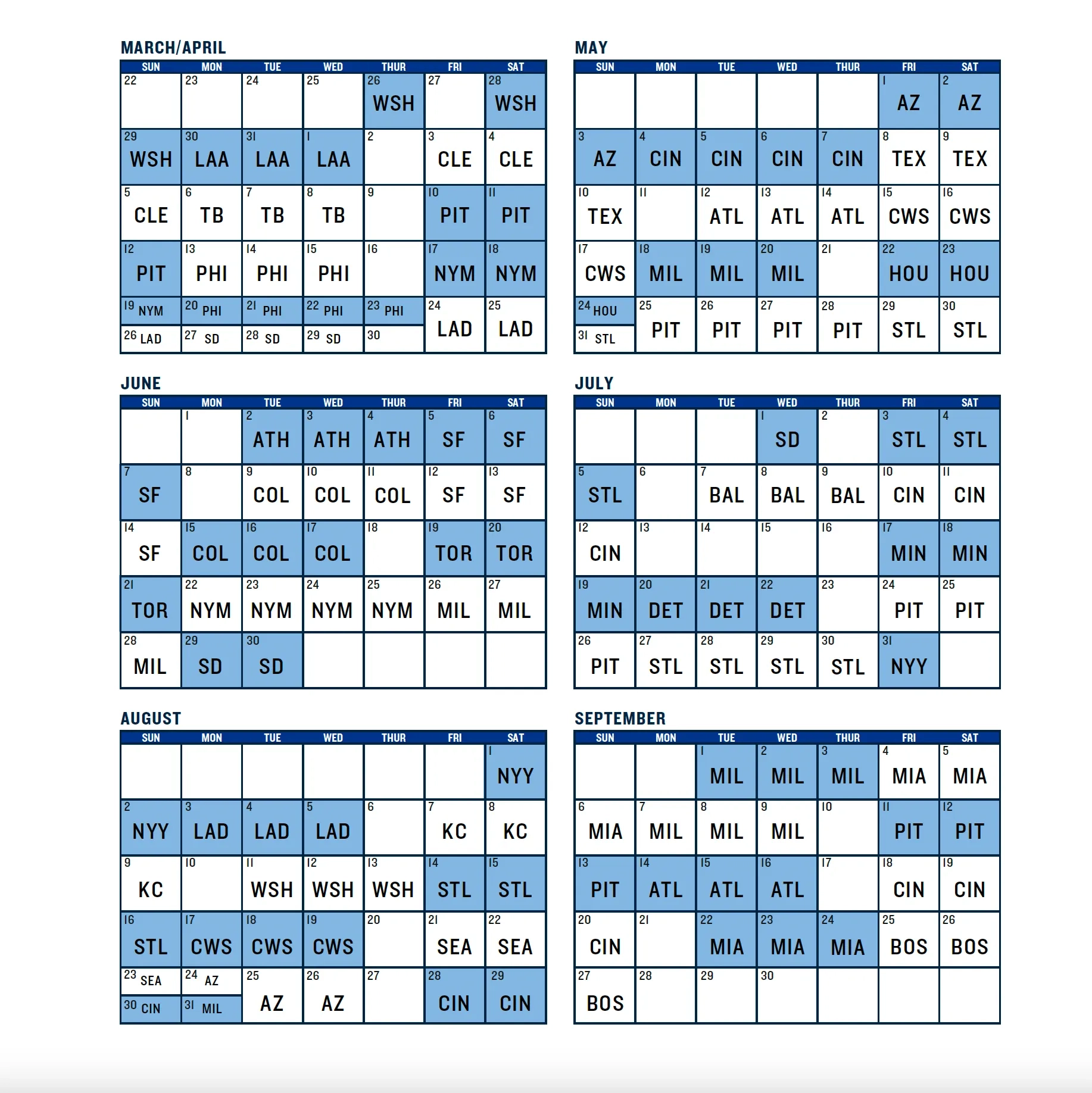 Cubs MLB Announce 2026 Regular Season Schedule Bleed Cubbie Blue Cubs MLB Announce 2026 Regular Season Schedule Bleed Cubbie Blue
