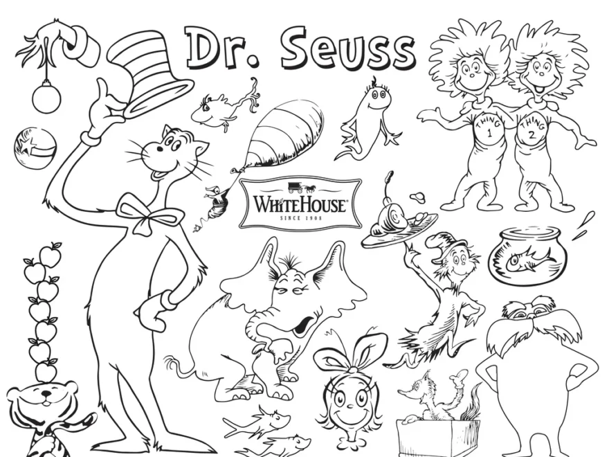 Dr Seuss Day Printable White House Foods Official
