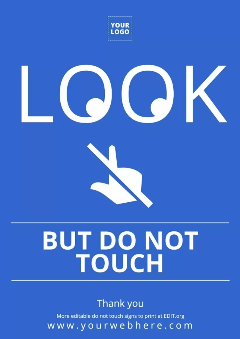 Edit A Do Not Touch Sign Online Edit A Do Not Touch Sign Online