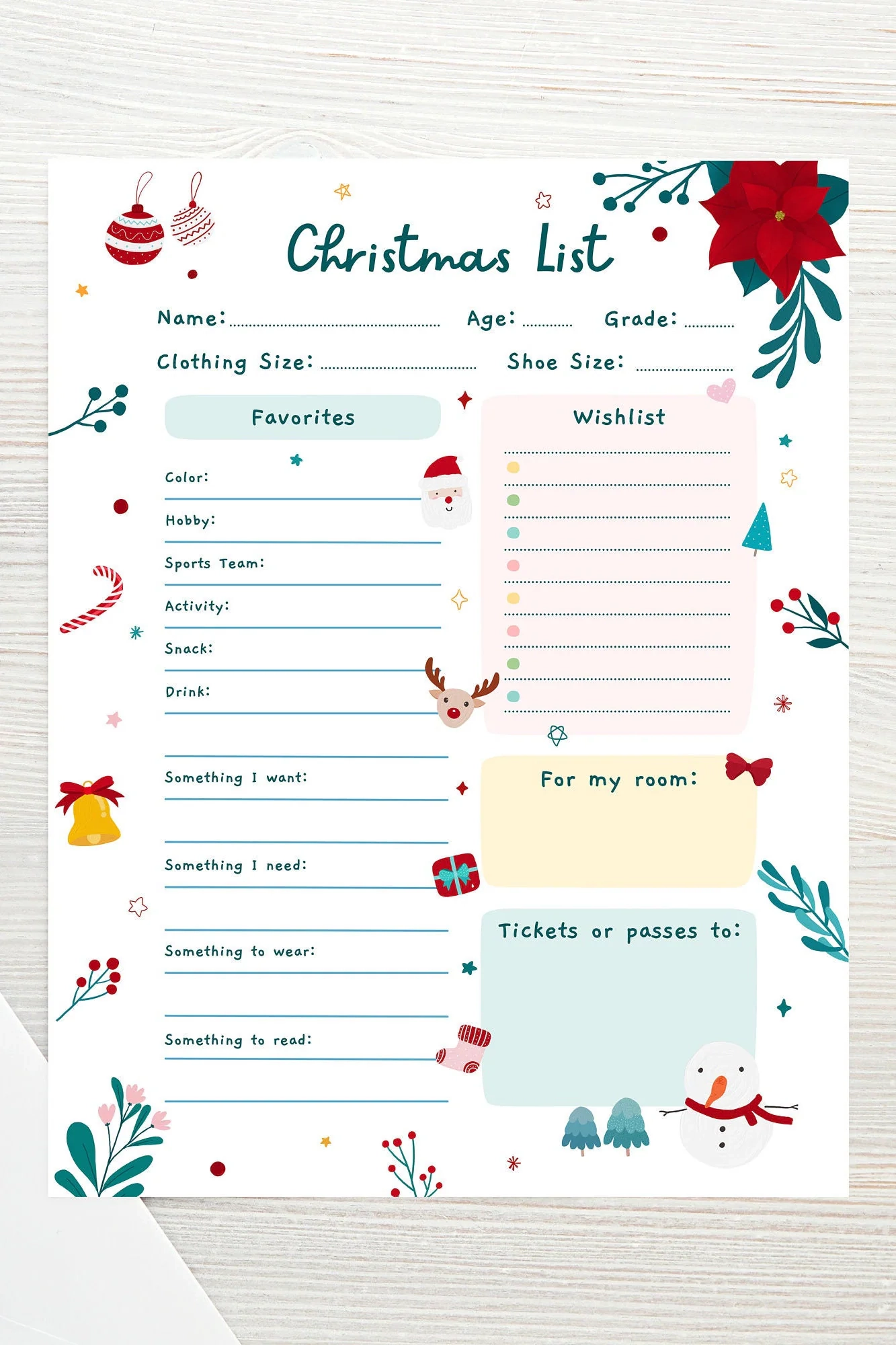 EDITABLE Kids Christmas Wish List Printable Gift Wish List Children s X mas Wish List Kids Holiday Wish List Instant Download Etsy EDITABLE Kids Christmas Wish List Printable Gift Wish List Children s X mas Wish List Kids Holiday Wish List Instant Download Etsy