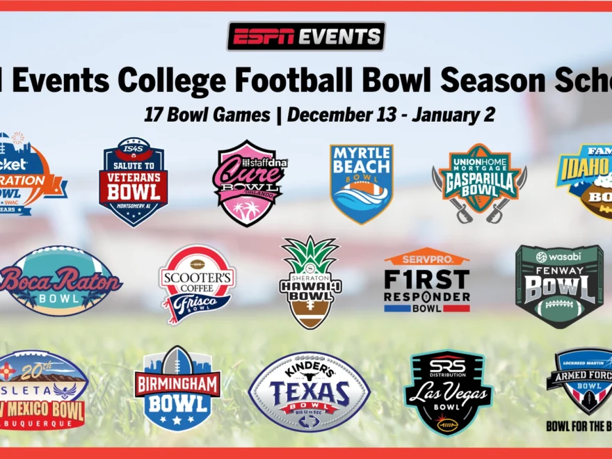 ESPN Events Announces 17 Game College Football Bowl Schedule For 2025 26 Season ESPN Press Room U S