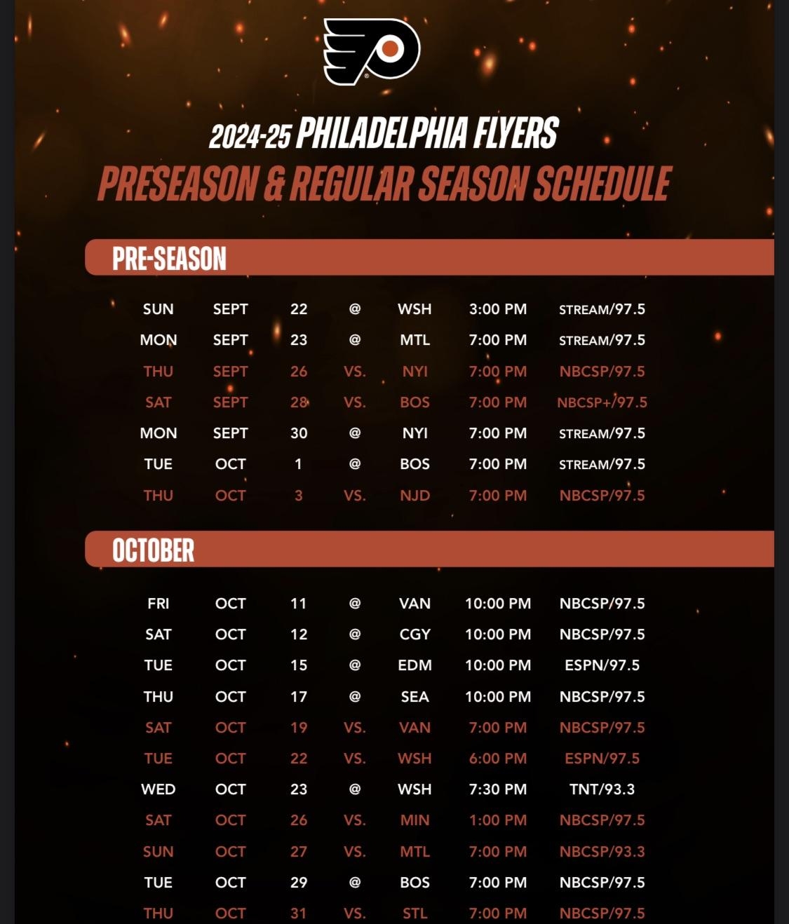 Printable Flyers Home Schedule Printable Flyers Home Schedule