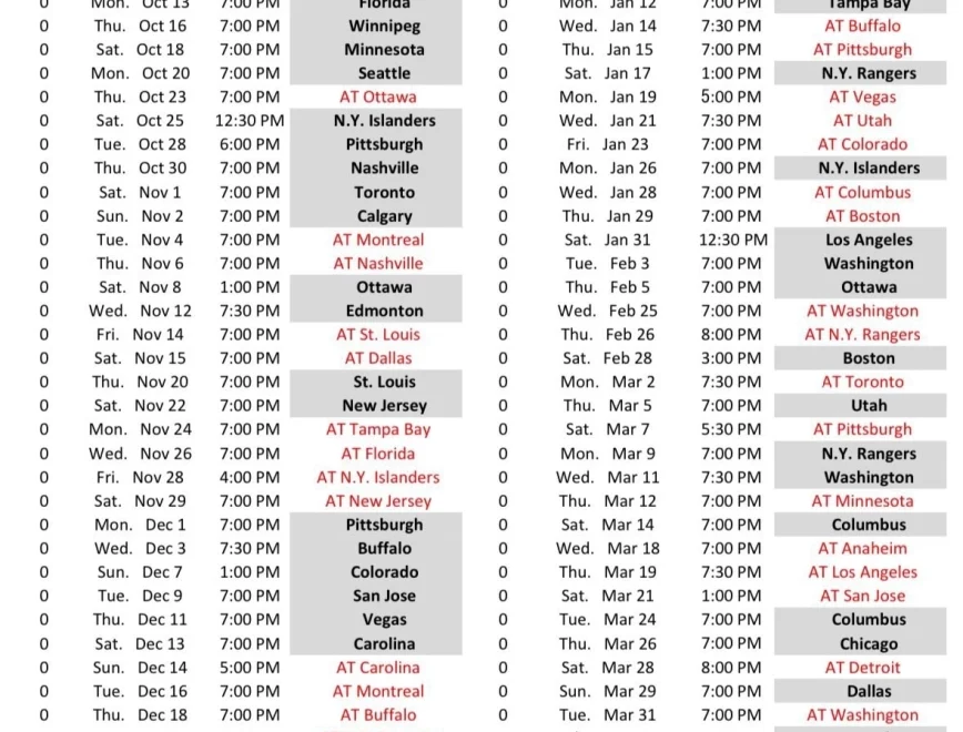 Flyers Drop 2025 26 Schedule Tough Start No Black Friday Home Game And Must watch Matchups