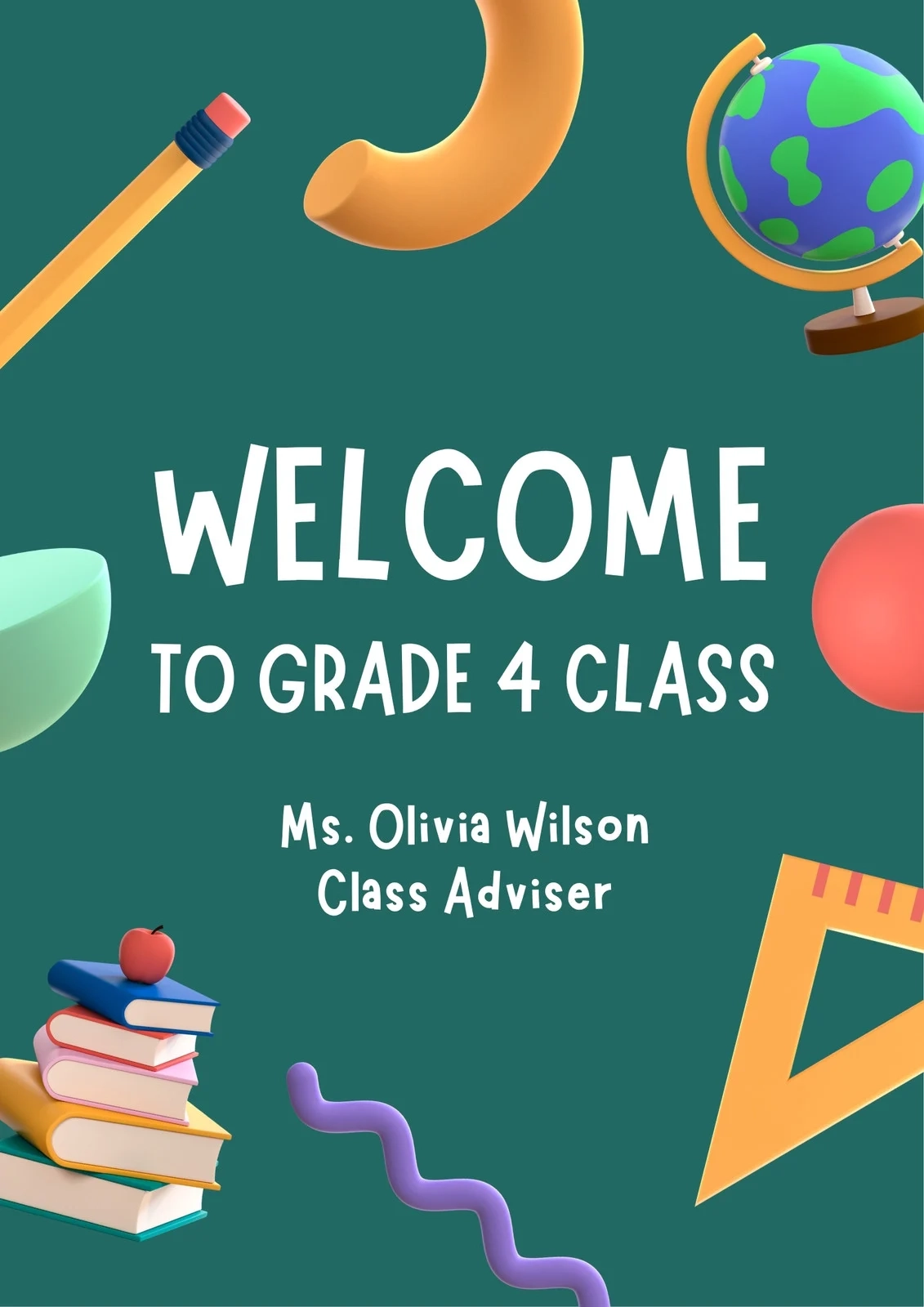 Free Printable Classroom Welcome Poster Templates Canva