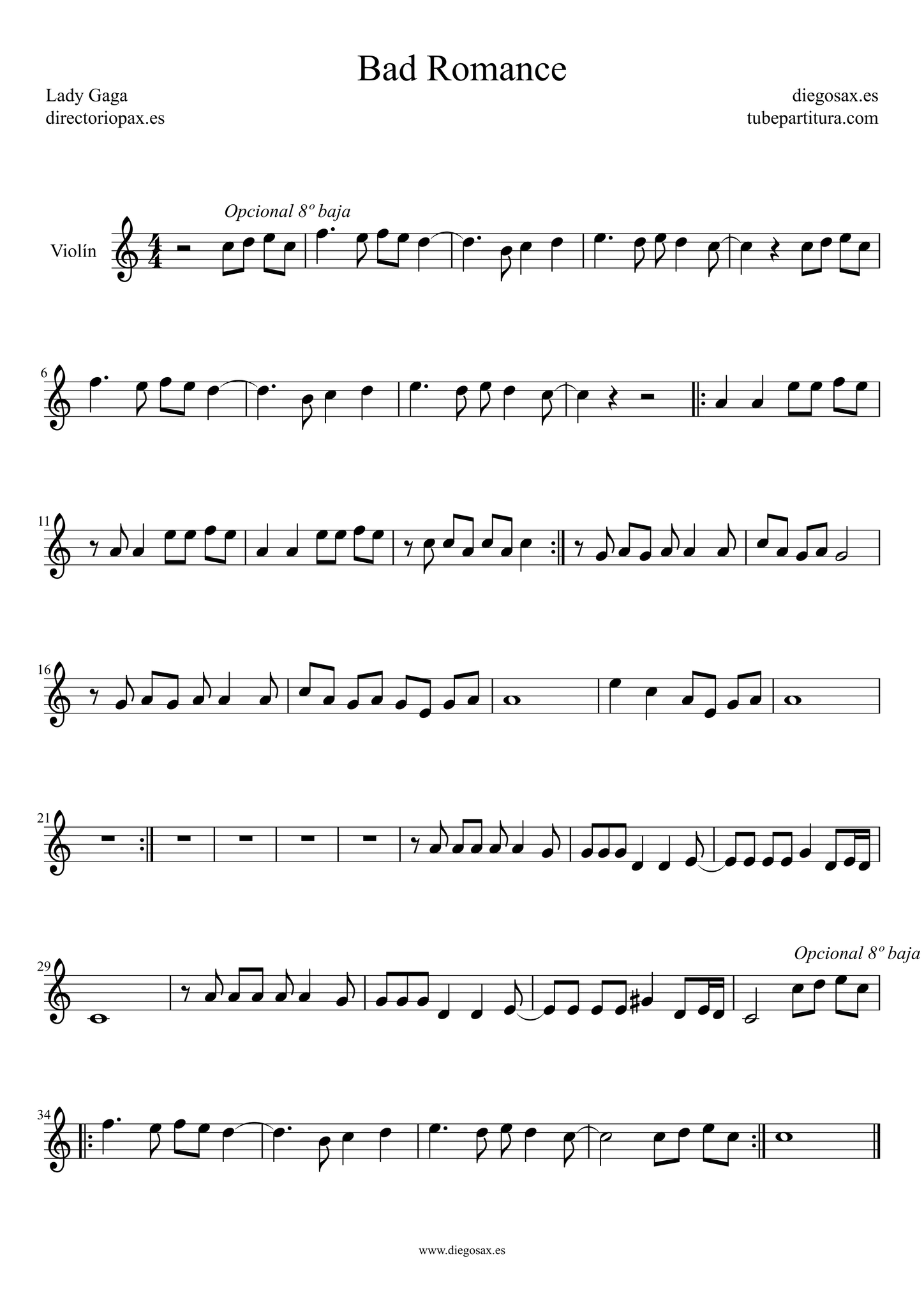 Printable Sheet Music Violin