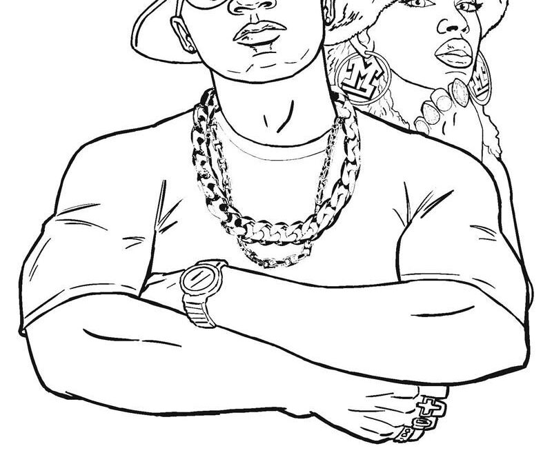 Hip Hop Rap Coloring Pages Books 100 FREE And Printable