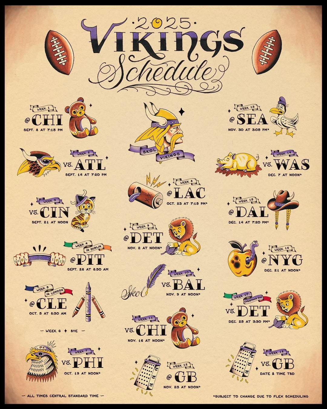 OFFICIAL 2025 26 MINNESOTA VIKINGS SCHEDULE R minnesotavikings OFFICIAL 2025 26 MINNESOTA VIKINGS SCHEDULE R minnesotavikings