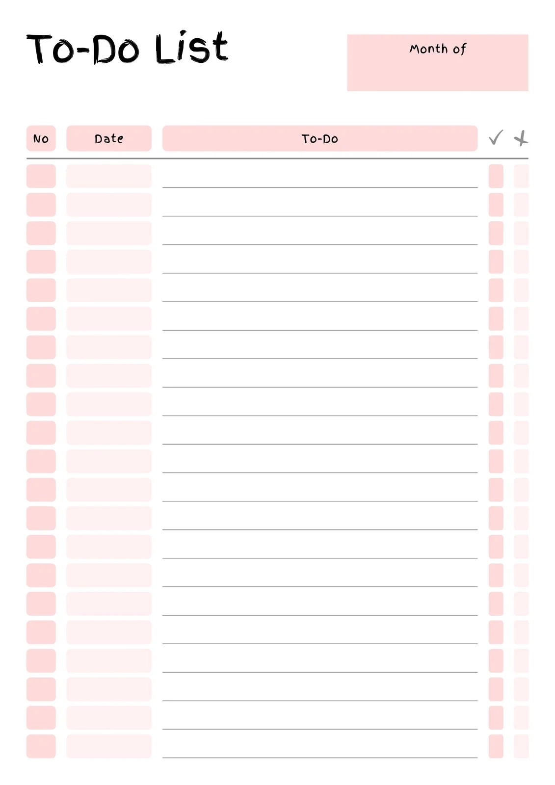 To Do List Printable Ptretty