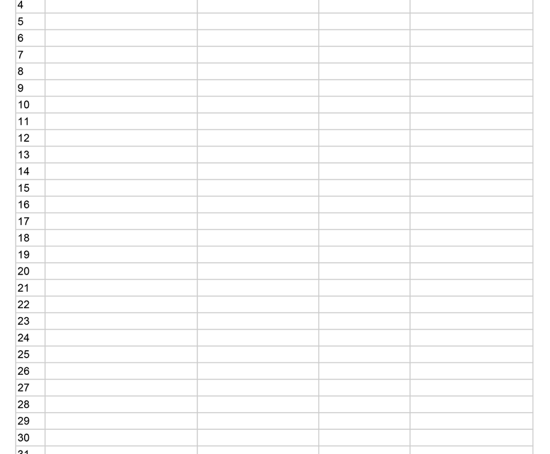 Printable Sign Up Worksheets And Forms For Excel Word And PDF