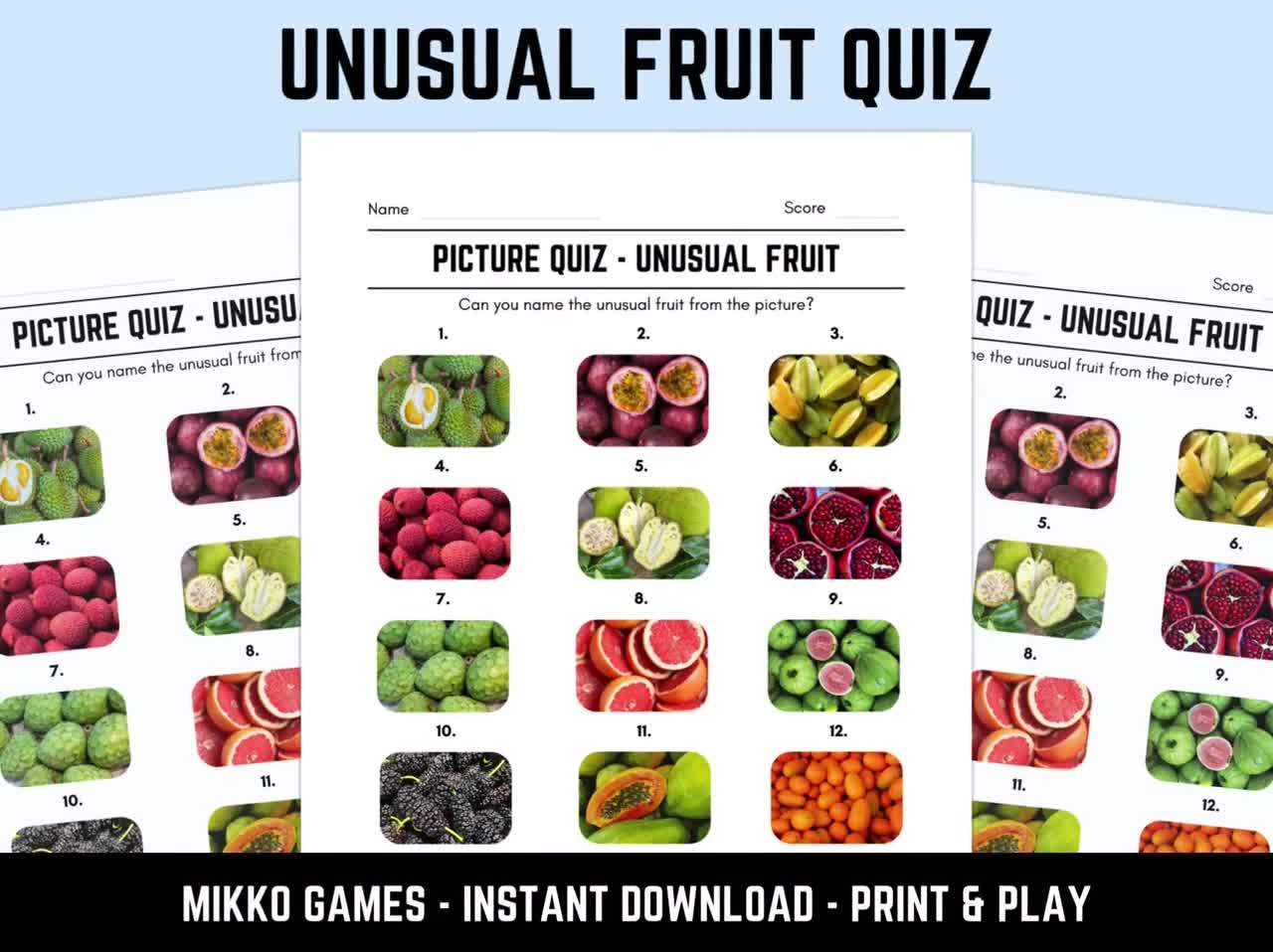 Zoomed In Picture Quiz Printable Zoomed In Picture Quiz Printable