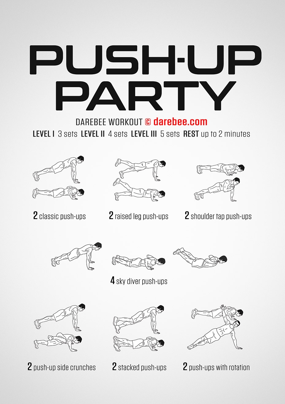 Printable Charts Push Up Charts