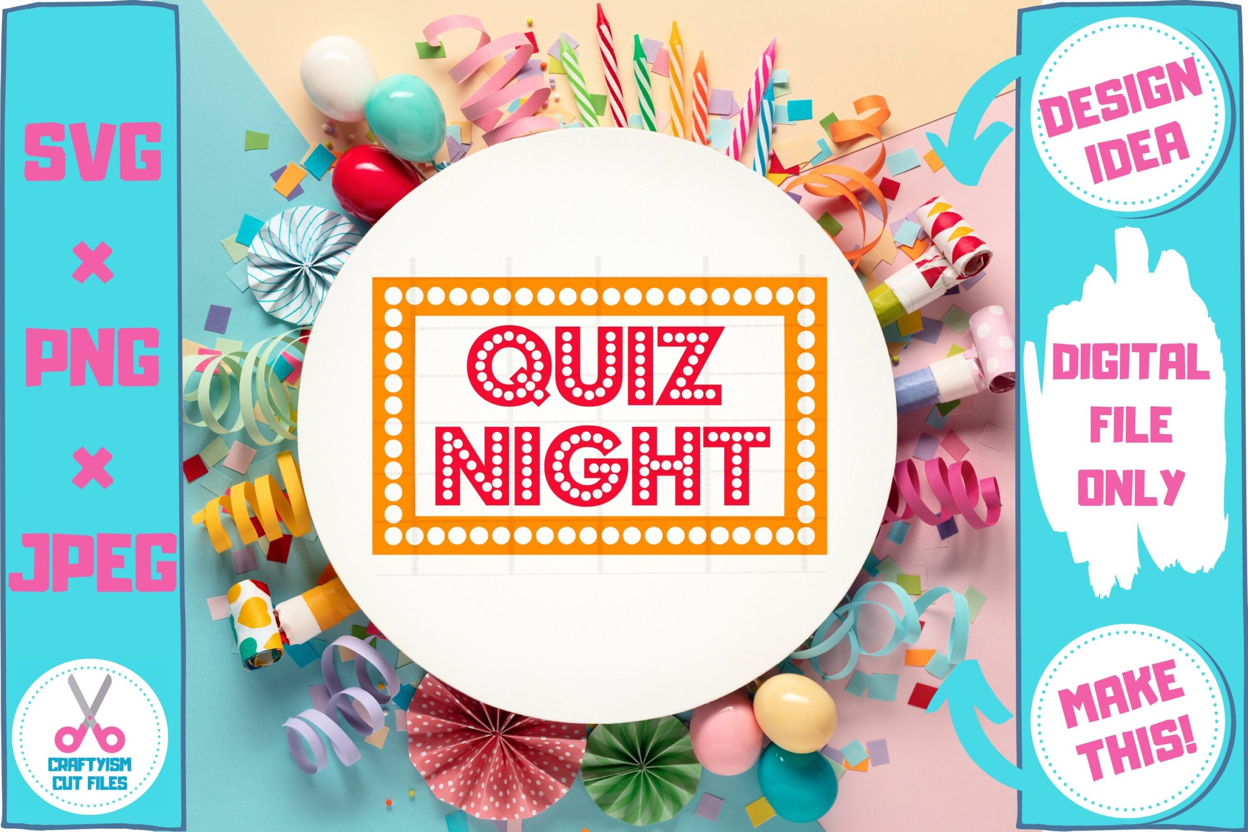 Quick Printable Pub Quiz Decorations