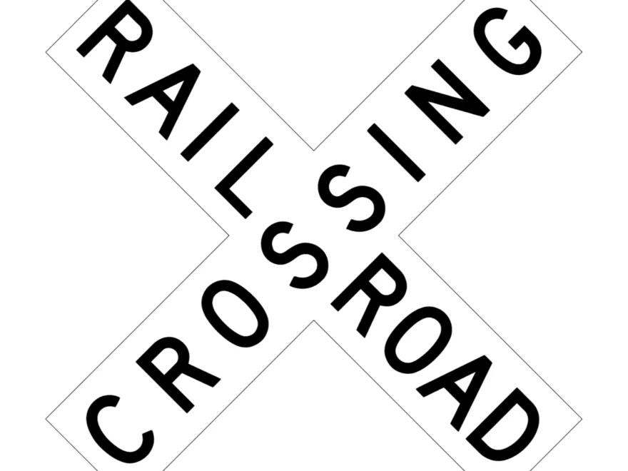R15 1 Railroad Crossing Crossbuck