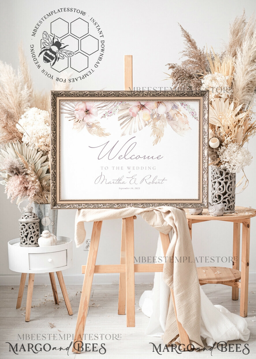 Rustic Wedding Welcome Sign Template Instant Download Boho Wedding Sign Garden Sign Set Printable Minimalist Large Sign WPam5 Rustic Wedding Welcome Sign Template Instant Download Boho Wedding Sign Garden Sign Set Printable Minimalist Large Sign WPam5