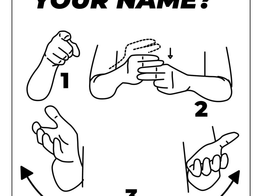 Sign Language Everyday Phrases Free Coloring Pages PDF Printables And Worksheets Lesson Tutor
