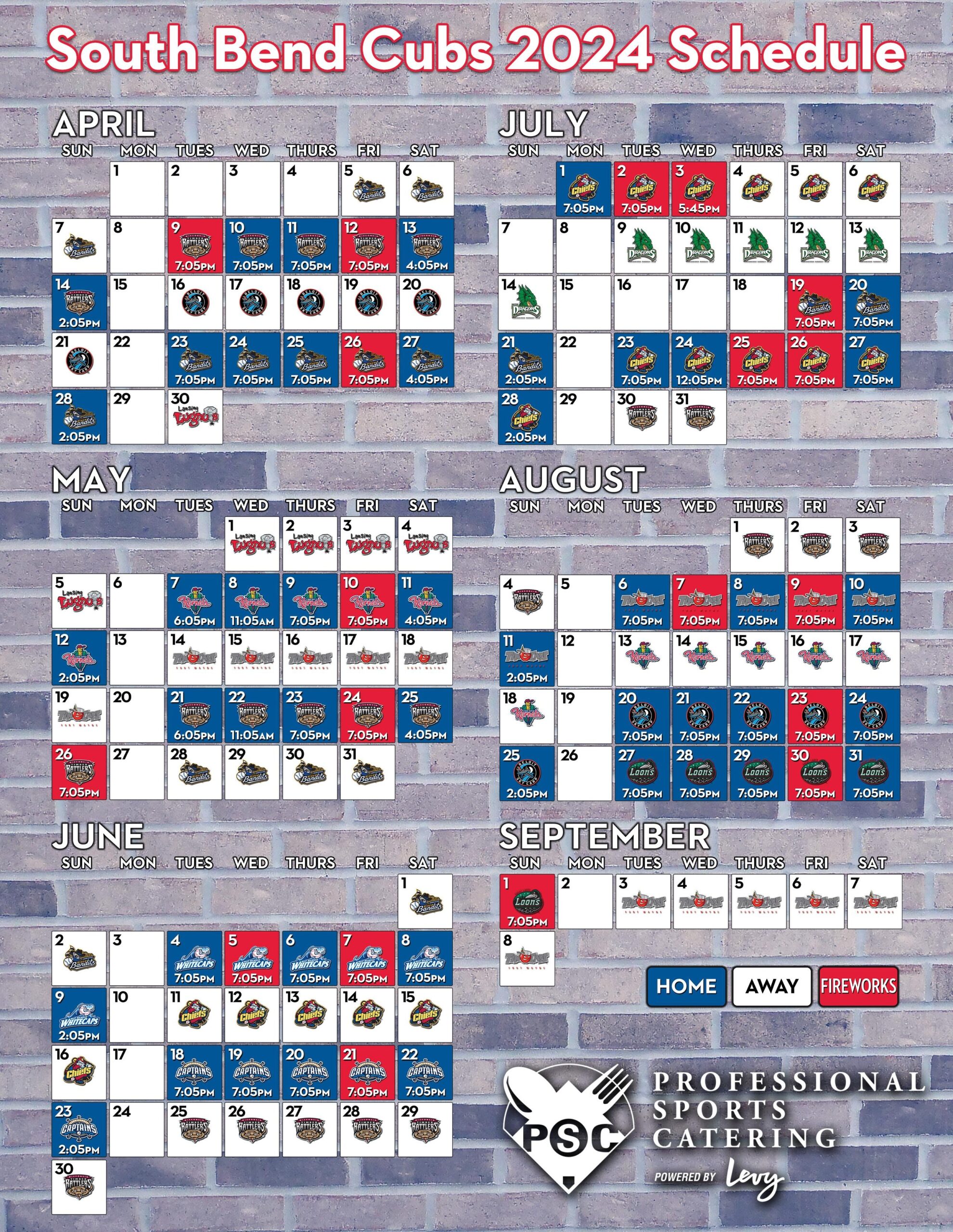 South Bend Cubs 2024 Suite Menu By SBCubs Issuu