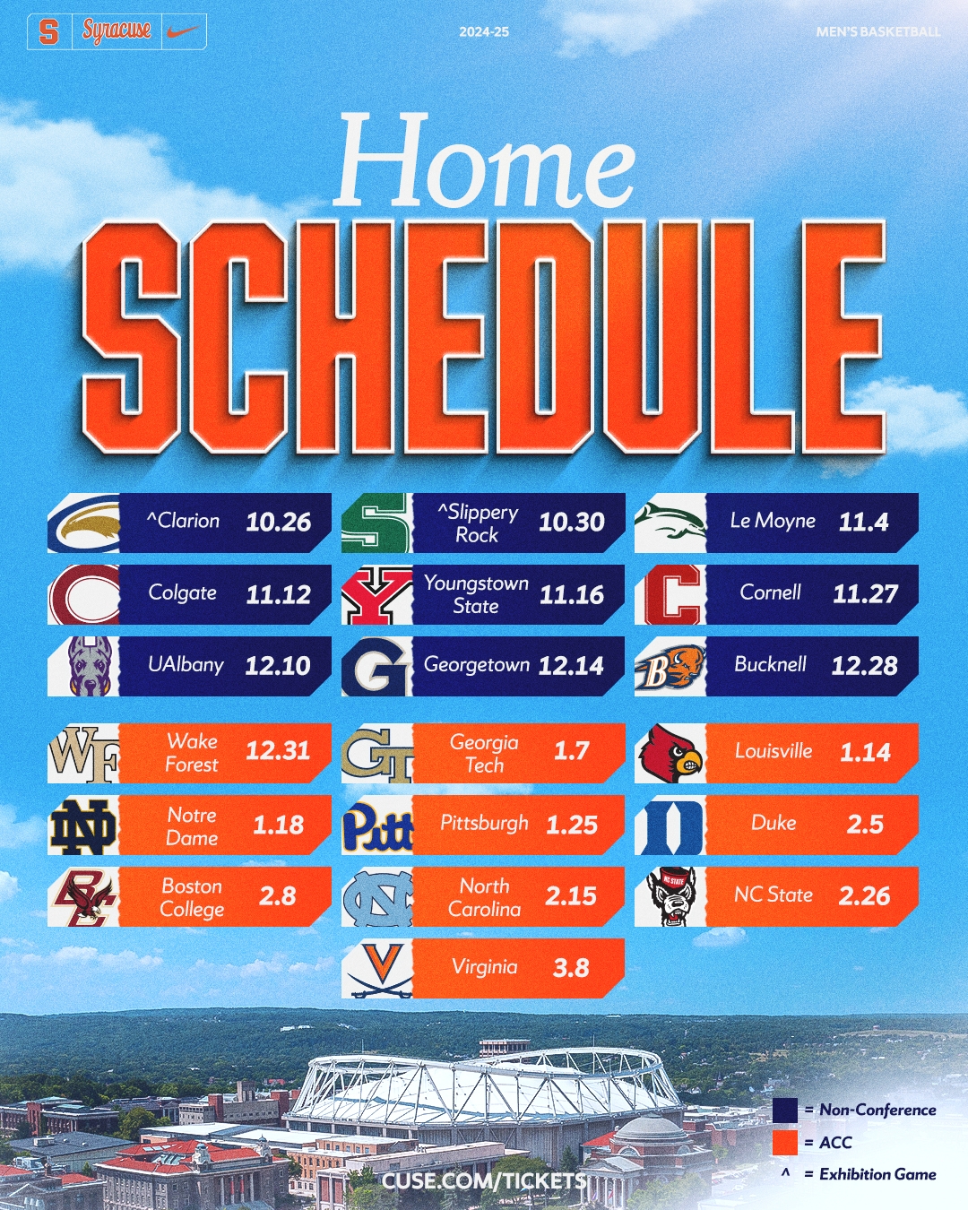 Syracuse Men s Basketball On X Don t Miss A Moment Of The Action In The JMA Dome This Season Season Ticket Info Https t co nJxCaGFdWj Https t co OYmrjuZw2i X Syracuse Men s Basketball On X Don t Miss A Moment Of The Action In The JMA Dome This Season Season Ticket Info Https t co nJxCaGFdWj Https t co OYmrjuZw2i X