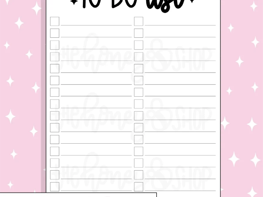 To Do List Printable Bee 6 Full Page Sticker B6 Planner Printable TheHoneyBShop