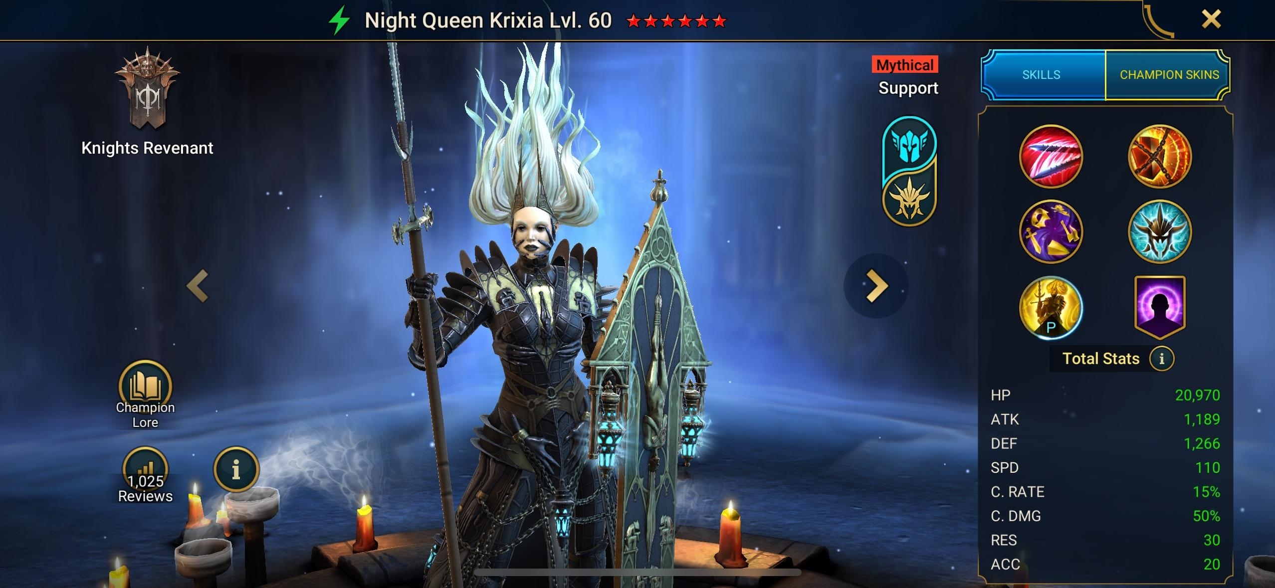 Raid Shadow Legends Printable Tier List