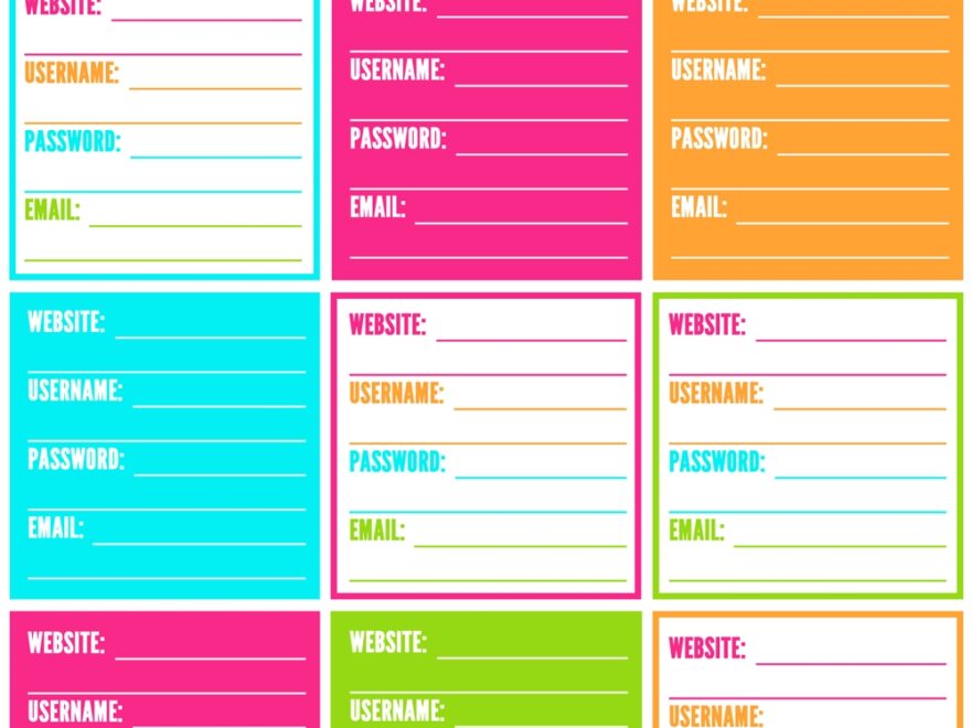 Top Free Password Keeper Printables To Download Instantly Sarah Titus