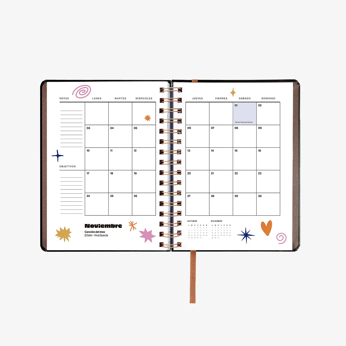 Uo Estudio Agenda Escolar Equilibrio 2025 2026 Diaria 